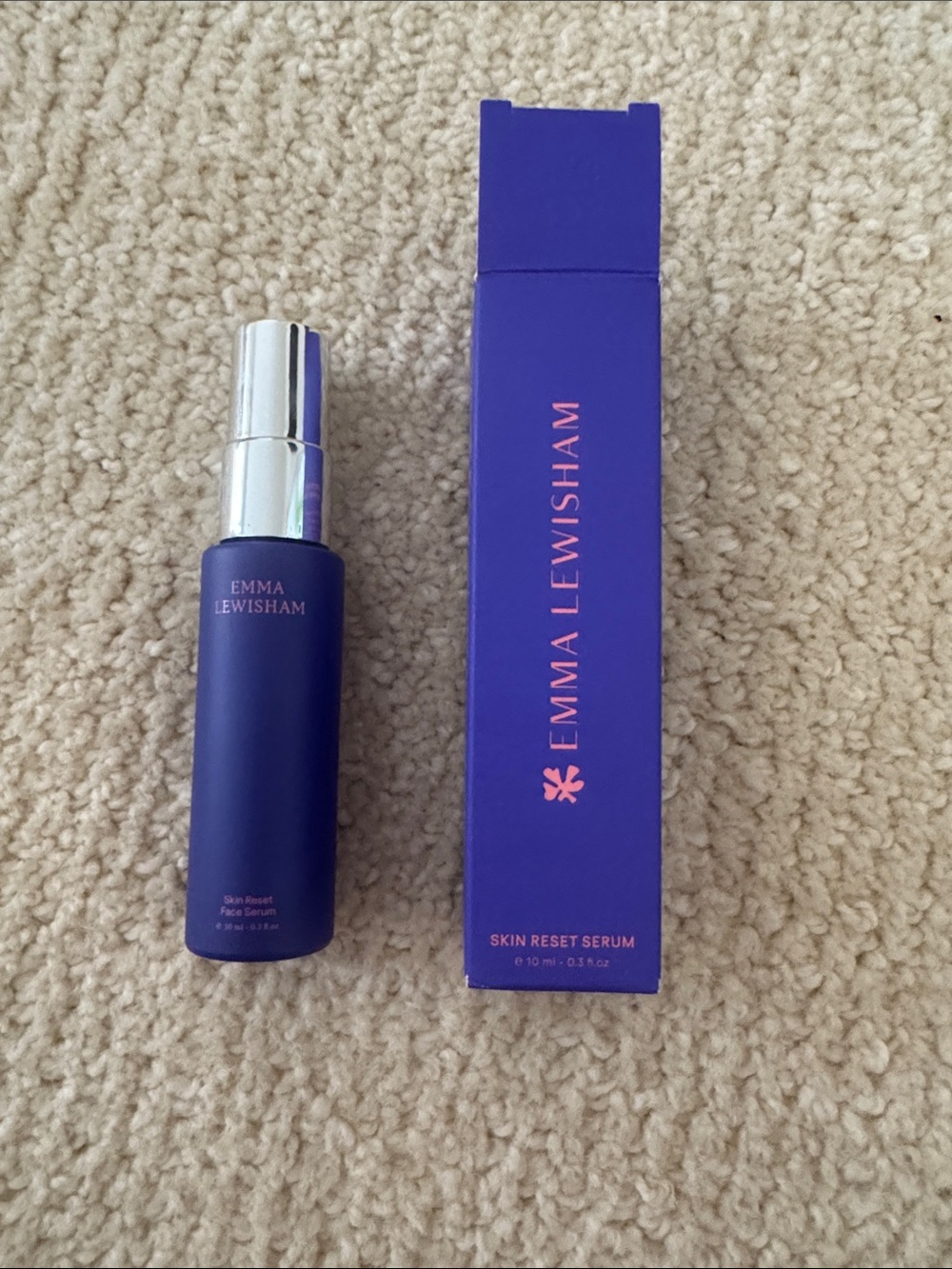Emma Lewisham Skin Reset Serum Primer — Purple
